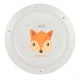 Šķivis plastmasas CUTIE ANIMALS 4/411 orange