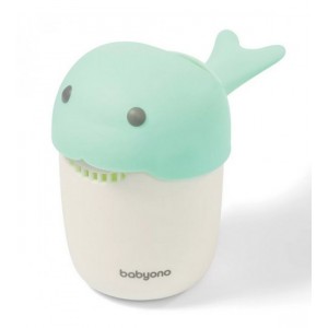 Krūze galvas mazgāšanaii WHALE BabyOno 1344/02 green [A]