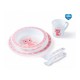 Plastmasas trauku komplekts Canpol 04/401pink