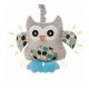 Attīstošā rotaļlieta ar pīkstuli OWL blue OB02*