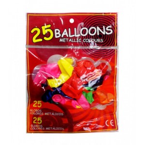 Baloni "Metalic " 25 gb. Q2483